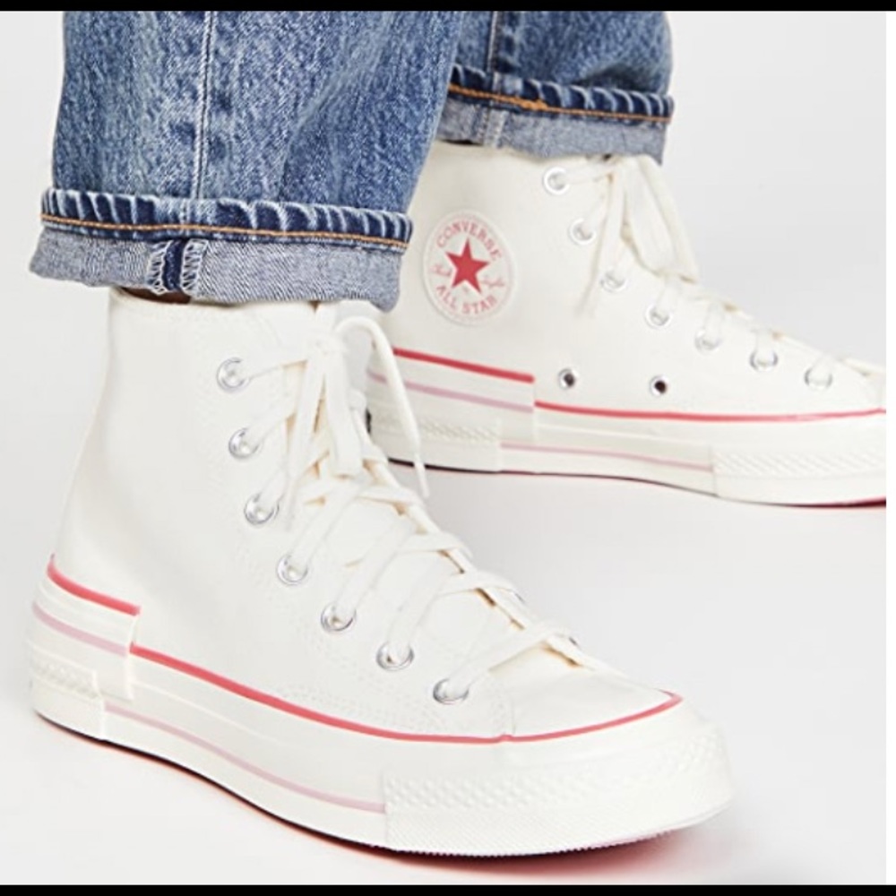 Like new Converse Chuck 79 Hacked Heel High Top Sneakers